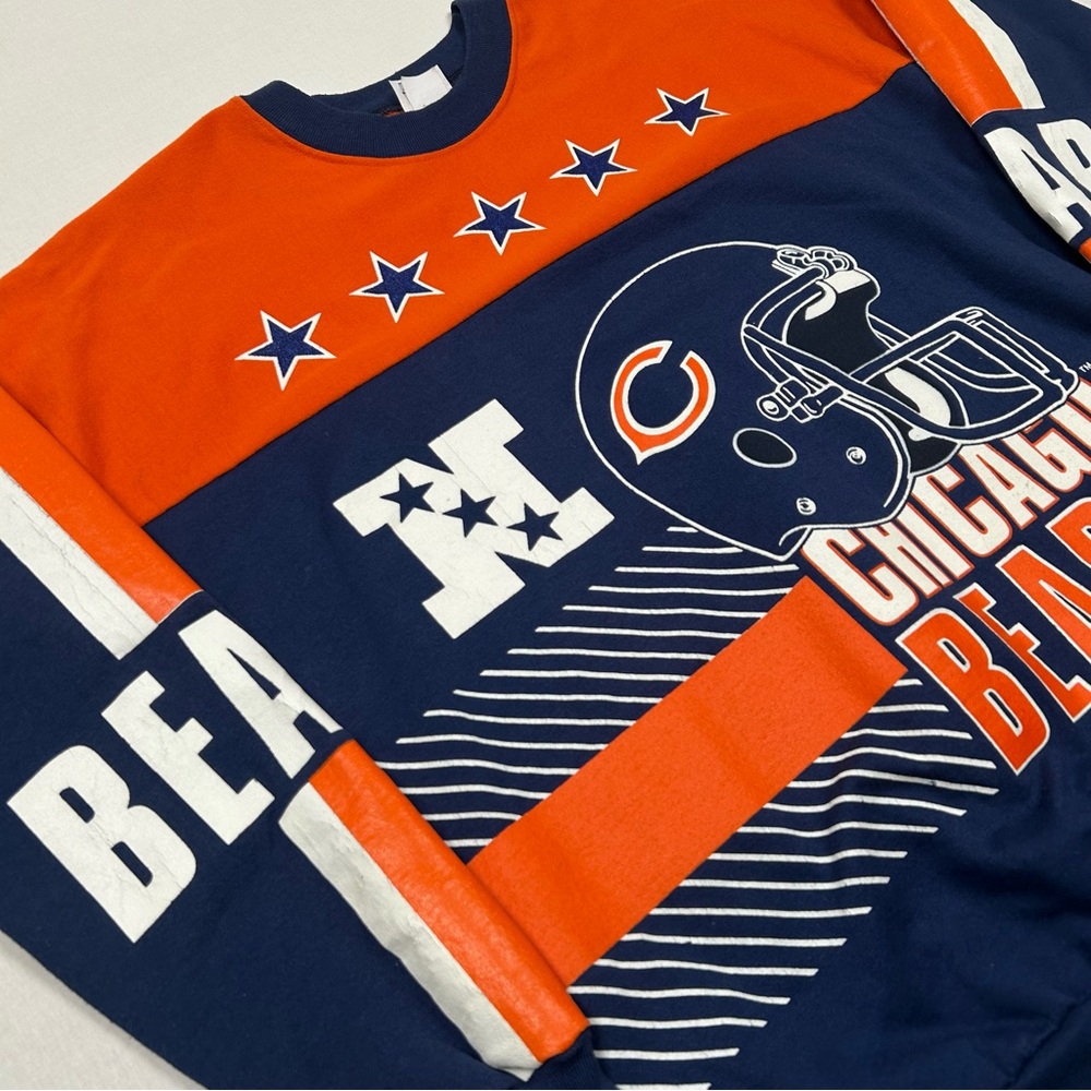 Vintage 90s Chicago Bears AOP Crewneck - Picture 2 of 5